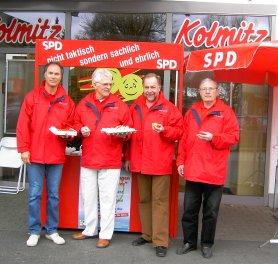 Der Ortsverein der SPD Neunkirchen-Seelscheid am Ostersamstag 2007 in Seelscheid